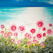 IO1213 • £895 • 60 x 60cm • Mixed Media on Box Canvas