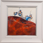 33 / 63 / Mixed Media • 60 x 60cm • framed