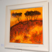 46 / 63 / Mixed media on board • framed • 60 x 60cm