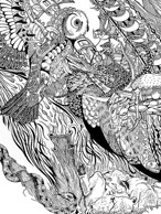 The Heron - detail / Available as Limited Edition prints, Open Edition prints (smaller) or canvas prints