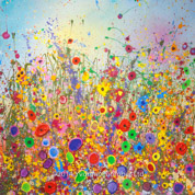  • YC2052 • £sold • 70cm x 70cm • mixed media on box canvas