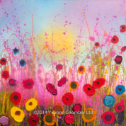  • YC2045 • £sold • 40cm x 40cm • oils and mixed media on box canvas