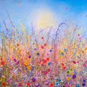 • YC2032 • £sold • 100cm x 100cm • oils and mixed media on box canvas