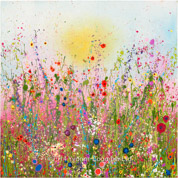 YC2092 • £sold • 100 x 100cm • Oil and mixed media on box canvas